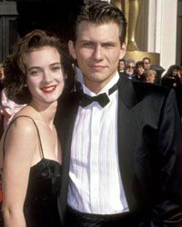 Winona Ryder and Christian Slater