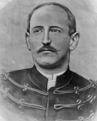 Alfred Dreyfus, the man at the center of the controversy, who denied having sold military secrets to the Germans.