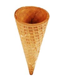 Who says cones can only be used for ice cream?