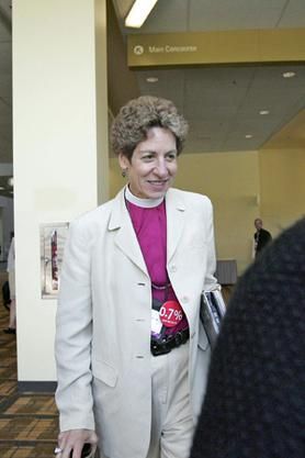 In 2006, the U.S. Episcopal Church elected its first female leader, Bishop Katharine Jefferts Schori.