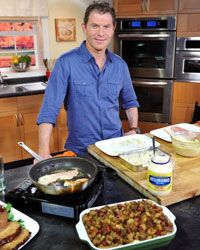 Bobby Flay knows his way around a kitchen.