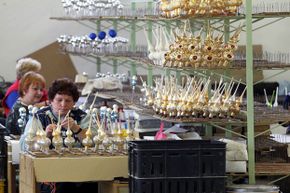 The pickle myth may have come about around the same time glass ornaments were first manufactured.