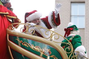 Santa Claus is a complex man -- but probably not three men.