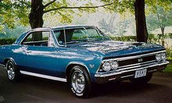 The Chevy Chevelle is one of the most popular muscle cars. This 1966 model is obviously a classic.