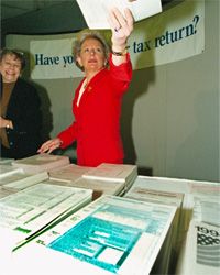 Internal Revenue Commissioner Margaret Milner Richardson