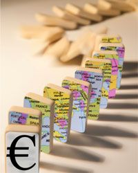 The global recession has had a financial domino effect across Europe. See more recession pictures.