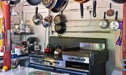 Poorly organized kitchens increase the amount of work needed to prepare a meal.