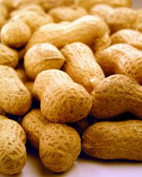 Because of the high demand for peanuts as a food source, they're too valuable to use as a widespread biofuel.