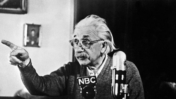 Albert Einstein broadcast