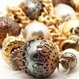 Gold and silver are actually becoming a popular combination in jewelry.