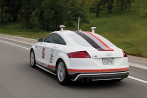 The Pikes Peak Autonomous Audi TTS