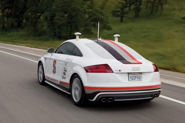 The Pikes Peak Autonomous Audi TTS