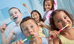 Young children are most susceptible to a fluoride overdose and should be monitored when using fluoridated toothpaste.