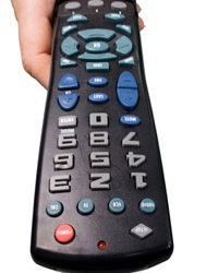 Universal remotes can help reduce clutter and give your dad dominion over his entertainment system.
