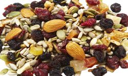 Trail mix will keep your trick-or-treater on a steady energy high.