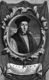 John Fisher denied Henry VIII's supremacy but was later canonized for his staunchness.