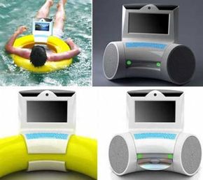 Why not surf the Internet while you float around your pool?