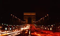 Paris at night