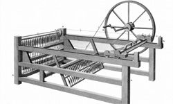 Hargreaves' spinning jenny had a big impact on textiles.