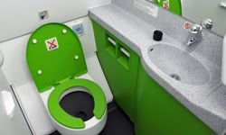 Airplane lavatories aren't necessarily luxurious, but they're there for you when you need to go.
