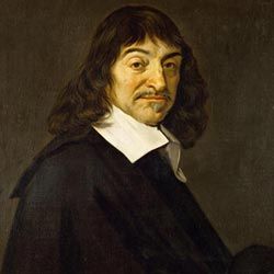 painting of philosopher and mathematician Rene Descartes