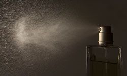 Perfume lasts longer in a spray bottle.
