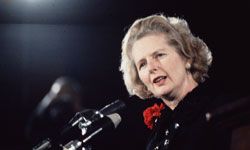 In May 1979, Margaret Thatcher became Britain’s first female prime minister.