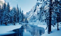 Yosemite National Park in winter