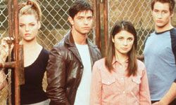 The cast of the sci-fi series Roswell