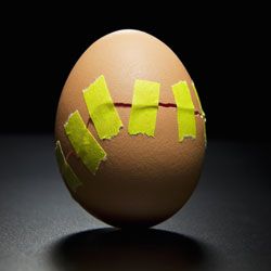 Lemon juice can keep your hardboiled eggs from cracking.