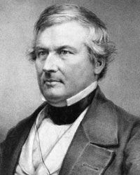 After succeeding Zachary Taylor following that president's death in office, former Vice President Millard Fillmore attempted to reach the executive office again in 1856 under the American Party banner.
