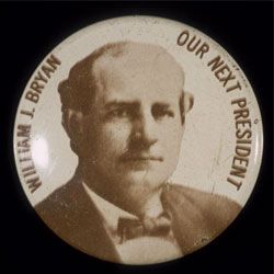 William Jennings Bryan ran for President in 1896 on three different party tickets.