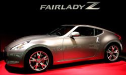 Nissan Motor Company's 'Fairlady Z,' better known as the '370Z' to the rest of the world, sits on display at Nissan's headquarters in Tokyo, Japan.