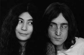 December 1968: Yoko Ono and John Lennon in happier times. The Fab Four wouldn't break up until 1970, and Lennon wouldn't be assassinated for another 12 years.