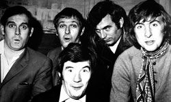 The comedy troupe Monty Python in 1969