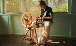 Spinning wheels are hardly a new invention, but if you're serious about your craft, you need a nice (read: expensive) one. 