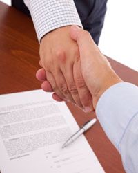 The earlier you can get your contracts signed, the better. 