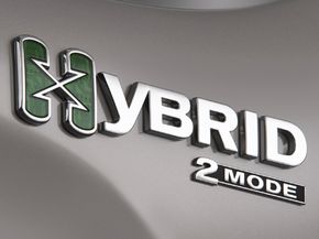 ­Image Gallery: Hybrid Cars The Hybrid badge of a 2009 Chevrolet Silverado Hybrid. Will the Silverado Hybrid make the top-seller list? See pictures of hybrid cars.