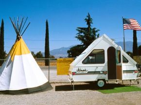 Teepee trailer