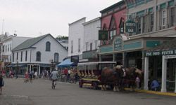 Mackinac Island street