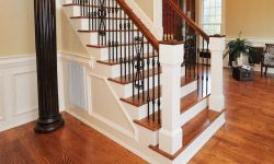 Trim doesn't just belong on walls and floors. It can be used on staircases, too.