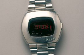 LED watches were popular for a time, but were eclipsed by the LCD (light crystal display) watches, also introduced in 1972.