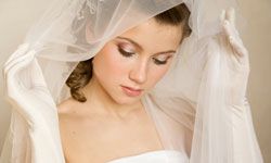 The wedding veil probably originated as a way to ward off evil and protect the purity of the bride.