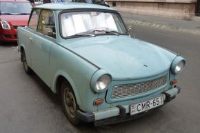 The Trabant had body panels made of Duroplast, and the engine smoked like it was electing a new pope.