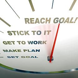 Setting goals is one thing. Actually achieving them is another. Making small, short-term goals can help achieve a larger, long-term change.