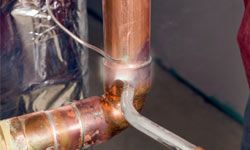 Before connecting "green" pipes and fitting fixtures, check the local permits to avoid costly do-overs or retrofittings.”border=