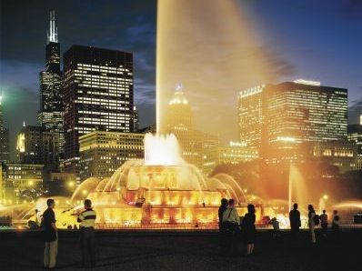 Chicago's Buckingham Fountain.