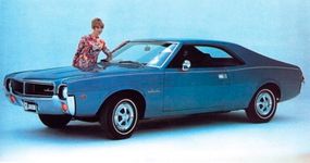 1968 javelin with model