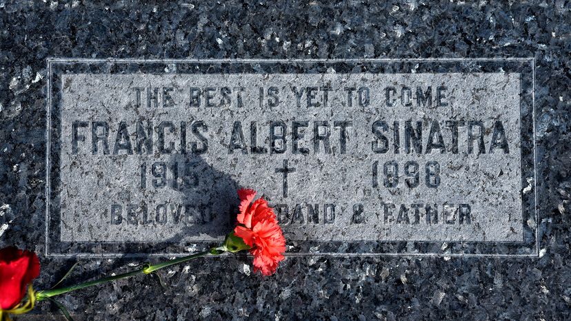 Frank Sinatra tombstone