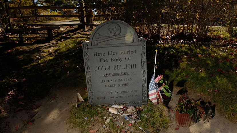 John Belushi's grave